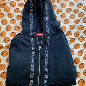 Supreme Topline Zip up Sweatshirt